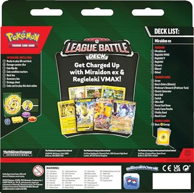 Pokemon TCG League Battle Deck - Miraidon EX Pokemon TCG League Battle Deck - Miraidon EX