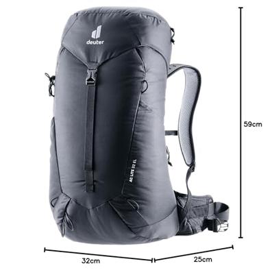 Deuter AC Lite 32 Dames wandelrugzak 32 l Zwart