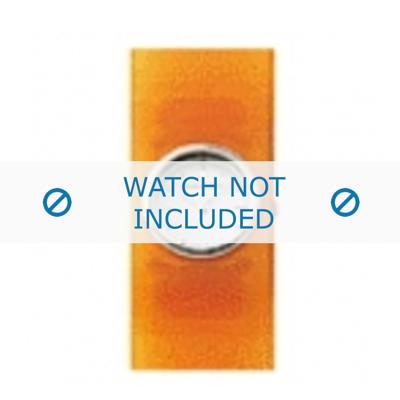 Armani horlogeband AR-1007 Rubber Oranje 25mm Armani horlogeband AR-1007 Rubber Oranje 25mm