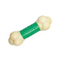 Kauwspeelgoed voor honden Nylabone Extreme Chew Double Action Bacon Munt 2 in 1 Rubber Maat M Nylon - thumbnail