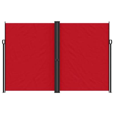 VidaXL Tuinscherm uittrekbaar 220x1200 cm rood