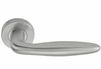 Formani Basics LB18H deurkruk geveerd op rozet - mat RVS - thumbnail