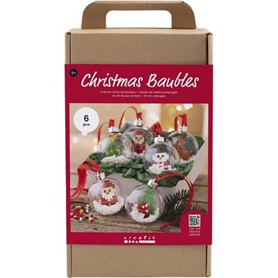 Creativ Company Hobbyset kerstballen, kralen, 1 doos Creativ Company Hobbyset kerstballen, kralen, 1 doos