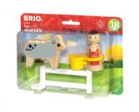 BRIO My Home Town - Boerderij set constructiekit - thumbnail