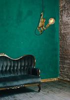 Lucide EXTRAVAGANZA CHIMP - Hanglamp - Ø 17,6 cm - 1xE27 - Zwart - thumbnail