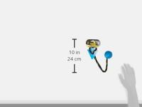 Happy Pet tough toys floater rubber bal touw assorti - thumbnail