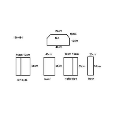 Vonyx 12'' speaker cover