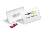 Durable badge met magneet Click Fold ft 40 x 75 mm, doos van 10 stuks - thumbnail