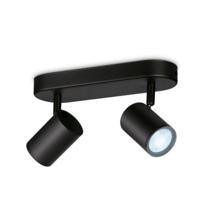 WiZ IMAGEO WiZ Spots 2x5W B 27-65K TW 871951455183100 LED-plafondlamp 10 W Zwart - thumbnail