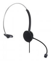Manhattan Mono USB-Headset On-Ear kabelgebunden USB-A-Stecker Lautstärkeregelung schwarz Computer On Ear headset Kabel Mono Zwart Volumeregeling, Microfoon - thumbnail