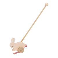 Trixie houten duwfiguur - mrs. rabbit - thumbnail