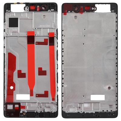 Voorzijde huisvesting LCD Frame Bezel plaat voor Huawei P9 (zwart)