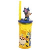 Beker met Rietje The Paw Patrol Boy Rescue Pups 360 ml - thumbnail