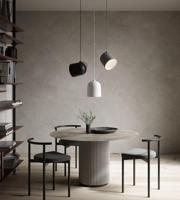Hanglamp zwart &apos;Angle&apos; E27 dimbaar warm wit zwart 20 cm DFTP - thumbnail