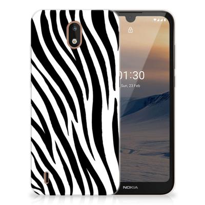 Nokia 1.3 TPU Hoesje Zebra