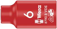 Wera 8790 B Zyklop VDE doppen, geïsoleerd, voorzien van 3/8" aandrijving, 6.0 x 46.0 mm - 1 stuk(s) - 05004950001 - thumbnail