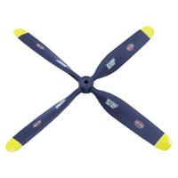 FMS - 10.5 X 8 4-Blade Propellor (980Mm P47) (FMSPROP030) - thumbnail