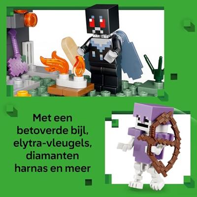 LEGO Minecraft 21586 De Bleke Tuin - Bouwset voor jongens en meisjes vanaf 7 jaar