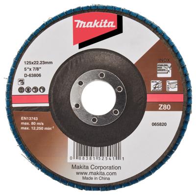 Makita Accessoires Lamellenschuurschijf 125mm Z40 - D-63781 D-63781 Makita Accessoires Lamellenschuurschijf 125mm Z40 - D-63781 D-63781