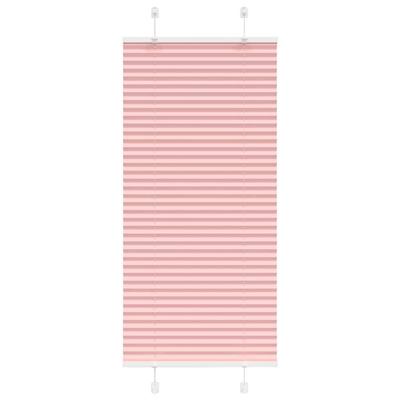 Pliss rolgordijn 65x100 cm stofbreedte 64,4 cm polyester roze