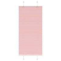 Pliss rolgordijn 65x100 cm stofbreedte 64,4 cm polyester roze - thumbnail