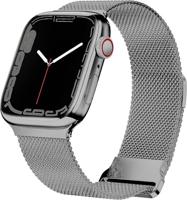 Milanese band - Space Grey - Extra sterke magneet - Geschikt voor Apple Watch 44mm / 45mm / 46mm / 49mm - thumbnail