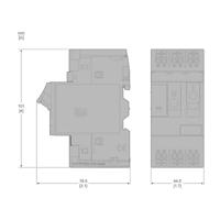 Schneider Electric GV2ME22A Motorbeveiligingsrelais 1 stuk(s) (b x h x d) 45 x 101 x 78.5 mm - thumbnail
