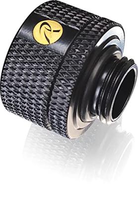 Raijintek compatible Anschluss PELIAS D141806, 14mm - 6er-Pack, schwarz