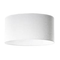 QAZQA Linnen lampenkap wit ovaal 50|33|25 - thumbnail