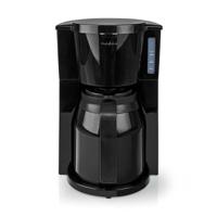 Nedis KACM250EBK Koffiezetapparaat Maximale Capaciteit: 1.0 L 8 Warmhoudfunctie Zwart - thumbnail