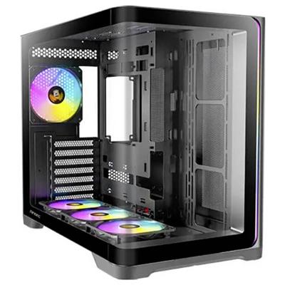 Antec 0-761345-10225-4 Midi-tower PC-behuizing Zwart 4 voorgeïnstalleerde ventilators
