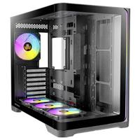 Antec 0-761345-10225-4 Midi-tower PC-behuizing Zwart 4 voorgeïnstalleerde ventilators - thumbnail
