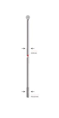 Alpina Spaken 258-13 raggi ø2.33mm fg 2,6 - zink (144 stuks)