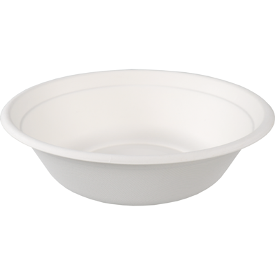 Depa Schaal | bagasse (suikerrietpulp) | rond | 1000ml | wit | 500 stuks