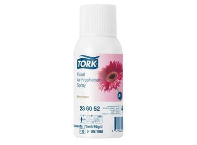 Luchtverfrisser Tork A1 Premium spray bloemen 236052 | 12 stuks