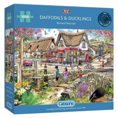 Gibsons Puzzel Daffodils and Ducklings 1000 Stukjes