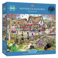 Gibsons Puzzel Daffodils and Ducklings 1000 Stukjes - thumbnail