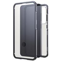 Black Rock Cover 360° Glass für Samsung Galaxy S25, Schwarz Cover Samsung Galaxy S25 Zwart Inductieve lading - thumbnail