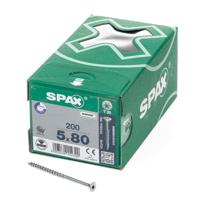 SPAX 880910190050080 R 88091 Senkkopf/T-STAR TG Verzonken houtschroef 5 mm 80 mm Torx, Binnen-T Staal Galvanisch verzinkt 200 stuk(s) - thumbnail