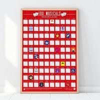 Gift Republic Scratch Poster - 100 Musicals
Gift Republic Kraskaart Poster - 100 Musicals - thumbnail