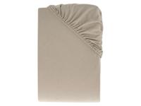 LIVARNO Jersey hoeslaken 90-100 x 200 cm (Bruin) - thumbnail