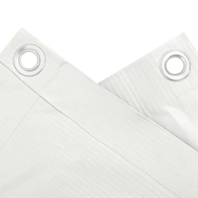 VidaXL Balkonscherm 300x120 cm pvc wit
