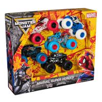 Spiderman Die Cast Monster Jam Pack van 5 - thumbnail