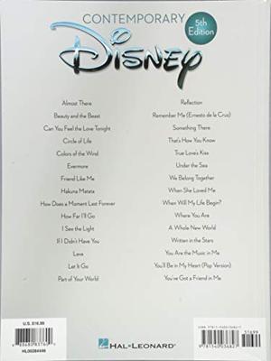 Hal Leonard Contemporary Disney - 5th Edition E-Z Play Today Volume 3