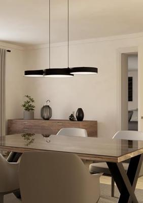 Eglo Led hanglampBarbano-Z 3-lichts - zwart - 900854