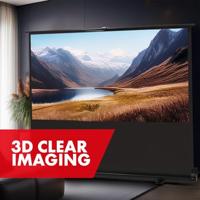 Draagbaar projectiescherm Maclean, compact, vloer, 100", 16:10, MC-213 - thumbnail