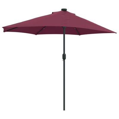 Tuinparasol Bordeauxrood 294 x 150 x 224 cm Stof