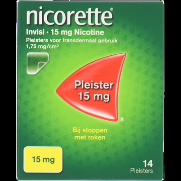 Nicorette Nicotine Pleisters 15MG 14 Stuks bij Jumbo