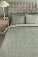Rivièra Maison Riviera Maison Dekbedovertrek Bambu Grijsgroen 200x200/220 cm - thumbnail