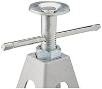ProPlus Caravanhoeksteunenset tot 3600 kg aluminium 4 stuks - thumbnail
